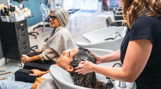 bac de lavage pour cheveux
